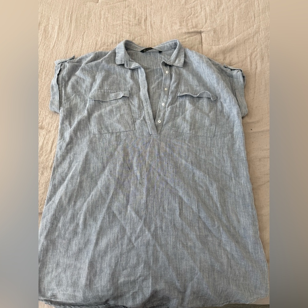 Zara Denim Shirt dress